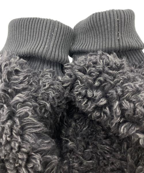 uncrave（アンクレイヴ）uncrave (アンクレイヴ) 22AW カーリーボア ショートコート グレー サイズ:Freeの古着・服飾アイテム