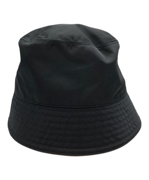 PRADA（プラダ）PRADA (プラダ) Re-Nylon Bucket Hat ブラック サイズ:Sの古着・服飾アイテム