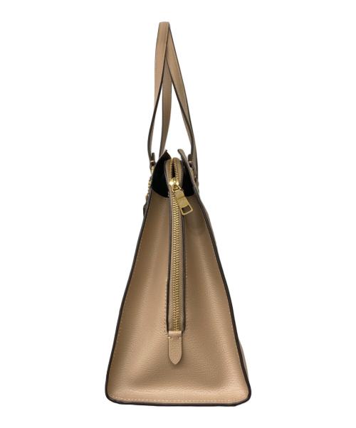 COACH（コーチ）COACH (コーチ) テイタム キャリーオールトートバッグ ベージュの古着・服飾アイテム