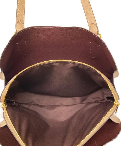 COACH（コーチ）COACH (コーチ) テイタム キャリーオールトートバッグ ベージュの古着・服飾アイテム