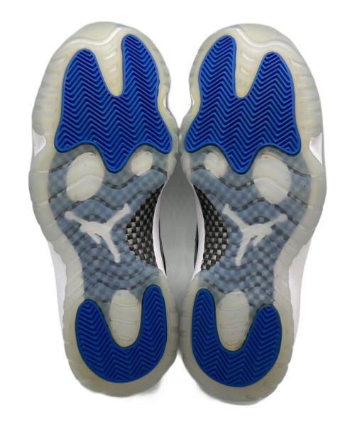 NIKE（ナイキ）NIKE (ナイキ) AIR JORDAN 11 RETRO LOW BLACK/VARSITY ROYAL-WHITE ブラック サイズ:US 10.5の古着・服飾アイテム