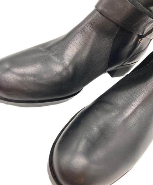 Au BANNISTER（オゥ バニスター）Au BANNISTER (オゥ バニスター) ロングブーツ ブラック サイズ:38の古着・服飾アイテム