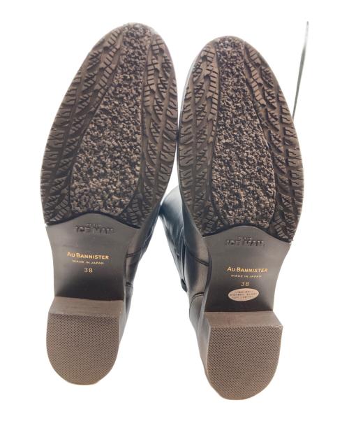 Au BANNISTER（オゥ バニスター）Au BANNISTER (オゥ バニスター) ロングブーツ ブラック サイズ:38の古着・服飾アイテム