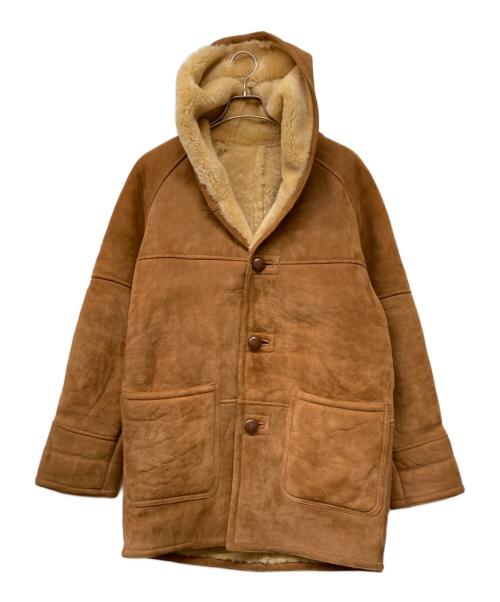 MITSUMINE（ミツミネ）MITSUMINE (ミツミネ) ムートンコート ブラウン サイズ:Ｍの古着・服飾アイテム