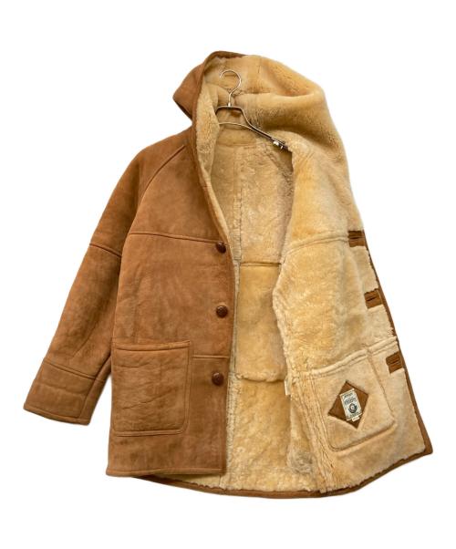 MITSUMINE（ミツミネ）MITSUMINE (ミツミネ) ムートンコート ブラウン サイズ:Ｍの古着・服飾アイテム