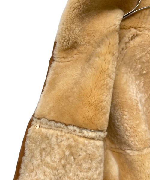 MITSUMINE（ミツミネ）MITSUMINE (ミツミネ) ムートンコート ブラウン サイズ:Ｍの古着・服飾アイテム