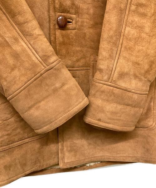 MITSUMINE（ミツミネ）MITSUMINE (ミツミネ) ムートンコート ブラウン サイズ:Ｍの古着・服飾アイテム