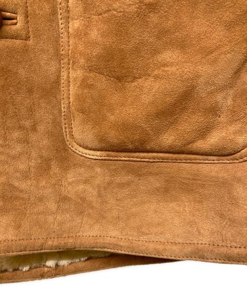 MITSUMINE（ミツミネ）MITSUMINE (ミツミネ) ムートンコート ブラウン サイズ:Ｍの古着・服飾アイテム