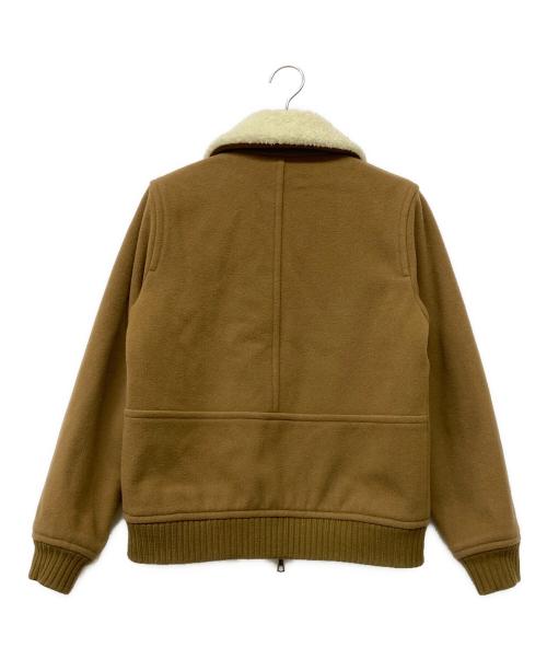 A.P.C.（アーペーセー）A.P.C. (アーペーセー) ボア襟ジャケット ブラウン サイズ:34の古着・服飾アイテム