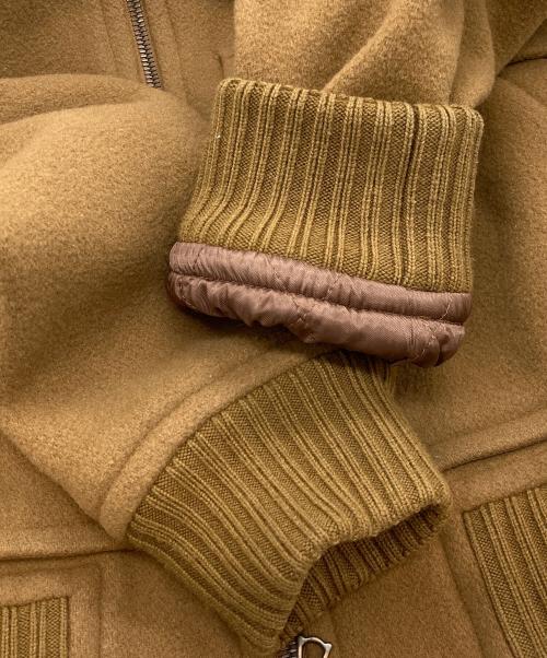 A.P.C.（アーペーセー）A.P.C. (アーペーセー) ボア襟ジャケット ブラウン サイズ:34の古着・服飾アイテム