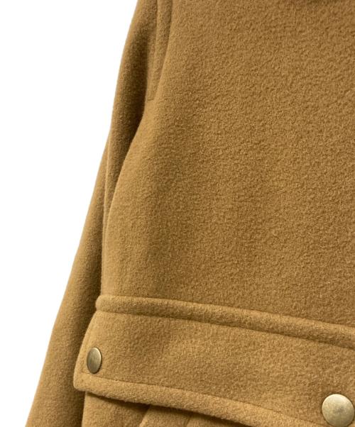 A.P.C.（アーペーセー）A.P.C. (アーペーセー) ボア襟ジャケット ブラウン サイズ:34の古着・服飾アイテム