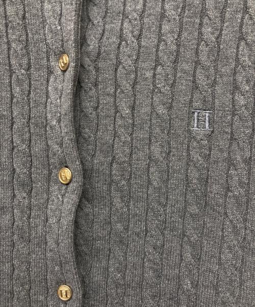 HER LIP TO（ハーリップトゥ）HER LIP TO (ハーリップトゥ) 24AW Essential Classic Cable Knit Set グレー サイズ:Mの古着・服飾アイテム