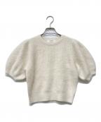 HER LIP TOハーリップトゥ）の古着「Fancy Cashmere Blend Pullover」｜ホワイト