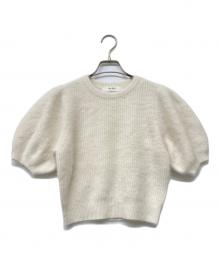 HER LIP TO（ハーリップトゥ）の古着「Fancy Cashmere Blend Pullover」｜ホワイト