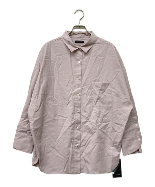anuans（アニュアンス）anuans (アニュアンス) 24SS スタンダードシャツ ピンク サイズ:Fの古着・服飾アイテム