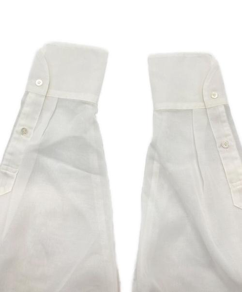 anuans（アニュアンス）anuans (アニュアンス) 25SS ミニマルシアーオーバーシャツ ホワイト サイズ:Fの古着・服飾アイテム