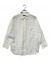 anuans（アニュアンス）の古着「25SS ミニマルシアーオーバーシャツ」｜ホワイト