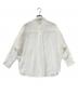 anuans (アニュアンス) 25SS ミニマルシアーオーバーシャツ ホワイト サイズ:F：12000円