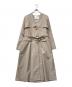 HER LIP TO（ハーリップトゥ）の古着「No Collar Spring Coat」｜ベージュ