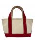 L.L.Bean（エルエルビーン）の古着「BOAT AND TOTE SMALL」｜ホワイト×レッド