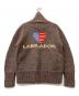 Labrador Retriver (ラブラドールレトリバ) CANADIAN SWEATER (カナディアンセーター) カウチンニットカーディガン ブラウン サイズ:S：6000円