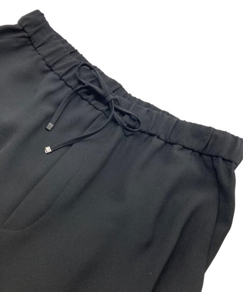 23区（ニジュウサンク）23区 (ニジュウサンク) 2WAYストレッチツイル ワイドパンツ ブラック サイズ:SIZE 44の古着・服飾アイテム