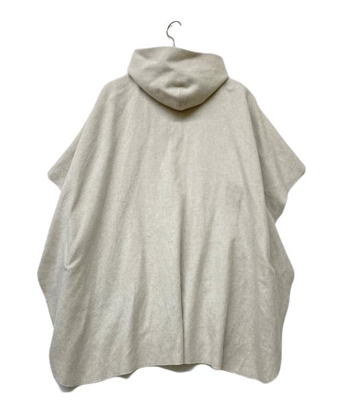 YORI（ヨリ）YORI (ヨリ) ウールポンチョ グレー サイズ:38の古着・服飾アイテム