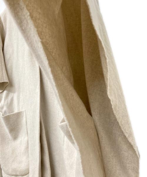 YORI（ヨリ）YORI (ヨリ) ウールポンチョ グレー サイズ:38の古着・服飾アイテム