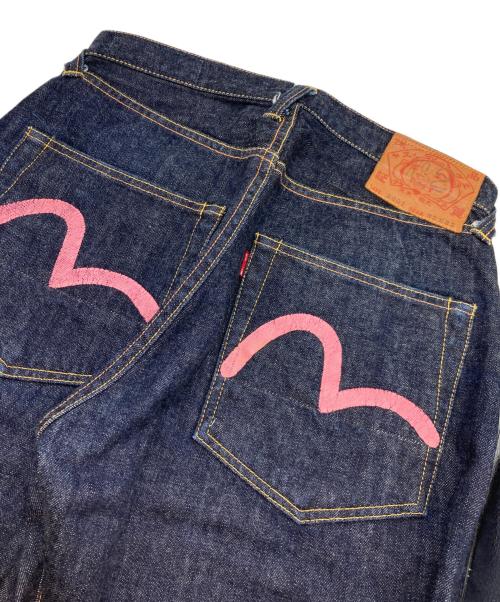 YAMANE（ヤマネ）YAMANE (ヤマネ) 2001 NO.2 カモメプリントデニムパンツ インディゴ サイズ:W32×L32の古着・服飾アイテム