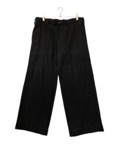 中古・古着通販】MOYURU (モユル) サルエルパンツ グリーン サイズ:ML
