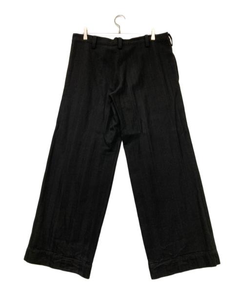 LIMI feu（リミフゥ）LIMI feu (リミフゥ) リネンブレンドワイドパンツ ブラック サイズ:Sの古着・服飾アイテム