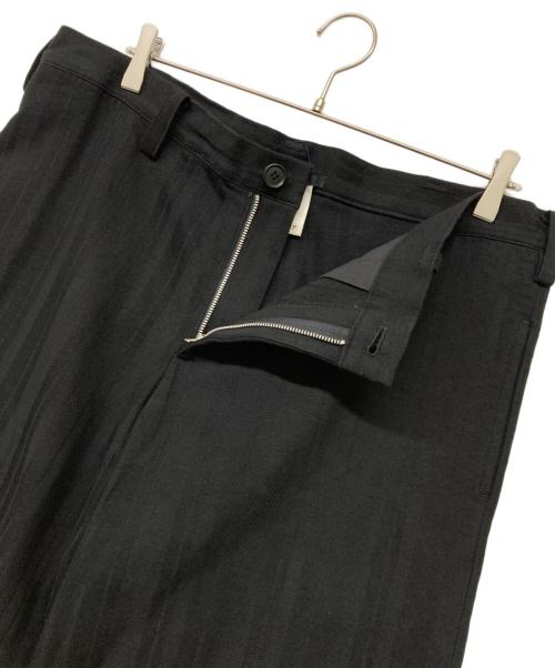 LIMI feu（リミフゥ）LIMI feu (リミフゥ) リネンブレンドワイドパンツ ブラック サイズ:Sの古着・服飾アイテム