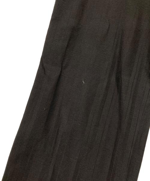 LIMI feu（リミフゥ）LIMI feu (リミフゥ) リネンブレンドワイドパンツ ブラック サイズ:Sの古着・服飾アイテム