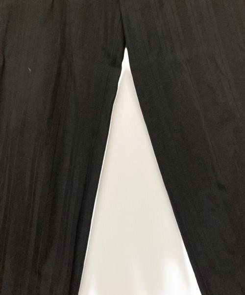 LIMI feu（リミフゥ）LIMI feu (リミフゥ) リネンブレンドワイドパンツ ブラック サイズ:Sの古着・服飾アイテム