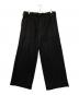 LIMI feu（リミフゥ）の古着「リネンブレンドワイドパンツ」｜ブラック