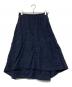 tricot COMME des GARCONS（トリココムデギャルソン）の古着「90s ウールチェックスカート」｜ブルー×ブラック