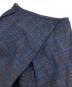 中古・古着 tricot COMME des GARCONS (トリココムデギャルソン) 90s ウールチェックスカート ブルー×ブラック サイズ:S：6000円