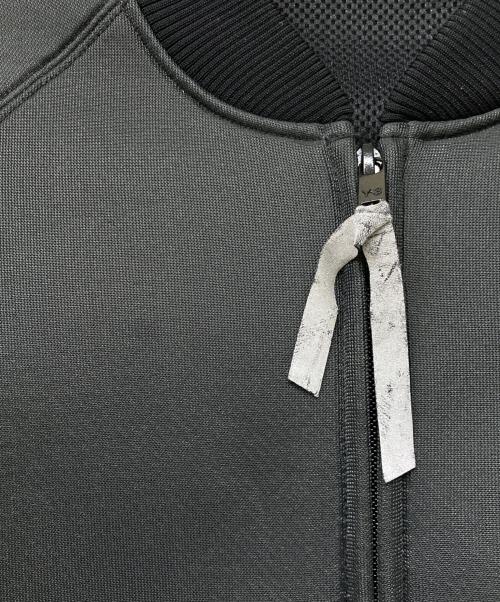 Y-3（ワイスリー）Y-3 (ワイスリー) ロゴ刺繍ボンディングジップブルゾン ブラック サイズ:Sの古着・服飾アイテム