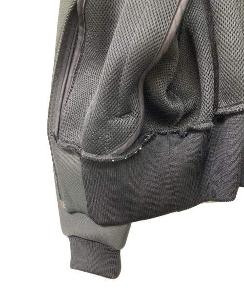 Y-3（ワイスリー）Y-3 (ワイスリー) ロゴ刺繍ボンディングジップブルゾン ブラック サイズ:Sの古着・服飾アイテム