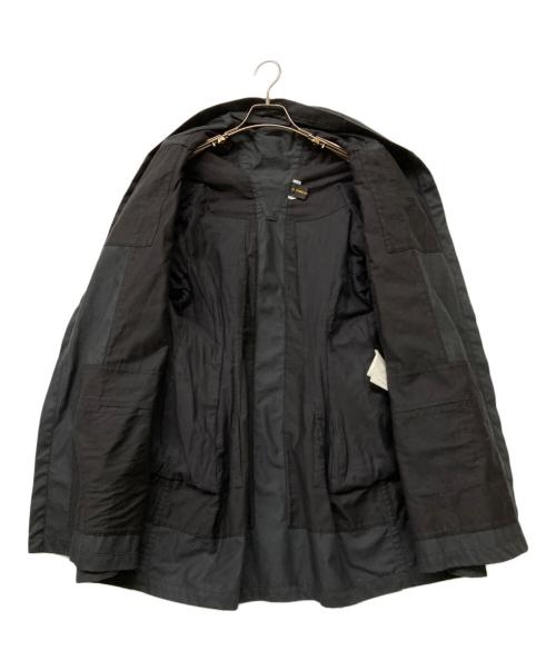 COMME des GARCONS（コムデギャルソン）COMME des GARCONS (コムデギャルソン) デザインフーデッドコート ブラック サイズ:XSの古着・服飾アイテム