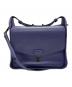 3.1 phillip lim（スリーワンフィリップリム）の古着「フラップレザーショルダーバッグ」｜ブルー