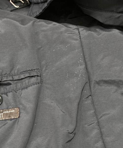 NEIL BARRETT（ニールバレット）NEIL BARRETT (ニールバレット) ベルテッド中綿ジャケット ブラック サイズ:Sの古着・服飾アイテム