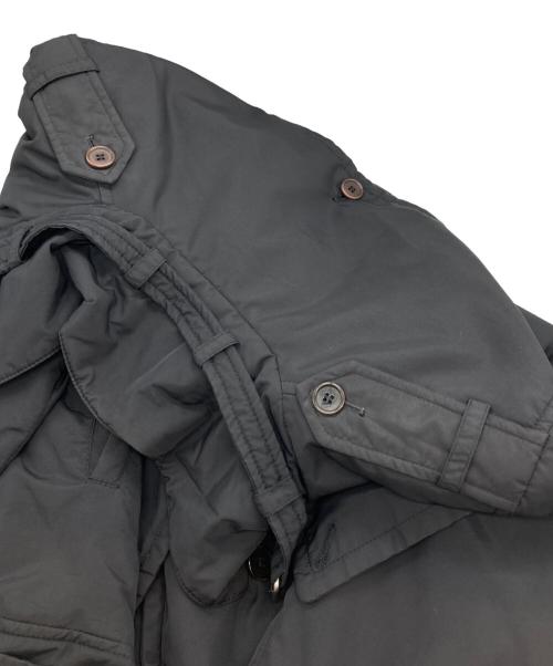 NEIL BARRETT（ニールバレット）NEIL BARRETT (ニールバレット) ベルテッド中綿ジャケット ブラック サイズ:Sの古着・服飾アイテム