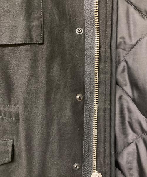 HOUSTON（ヒューストン）HOUSTON (ヒューストン) M-65 ライナー付きフィールドジャケット ブラック サイズ:Lの古着・服飾アイテム