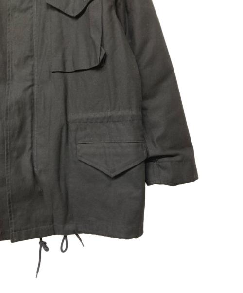 HOUSTON（ヒューストン）HOUSTON (ヒューストン) M-65 ライナー付きフィールドジャケット ブラック サイズ:Lの古着・服飾アイテム