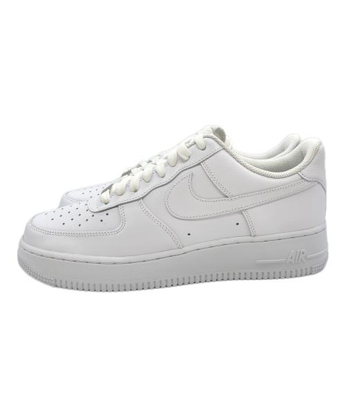 NIKE（ナイキ）NIKE (ナイキ) AIR FORCE 1 '07 WHITE/WHITE ホワイト サイズ:27 未使用品の古着・服飾アイテム