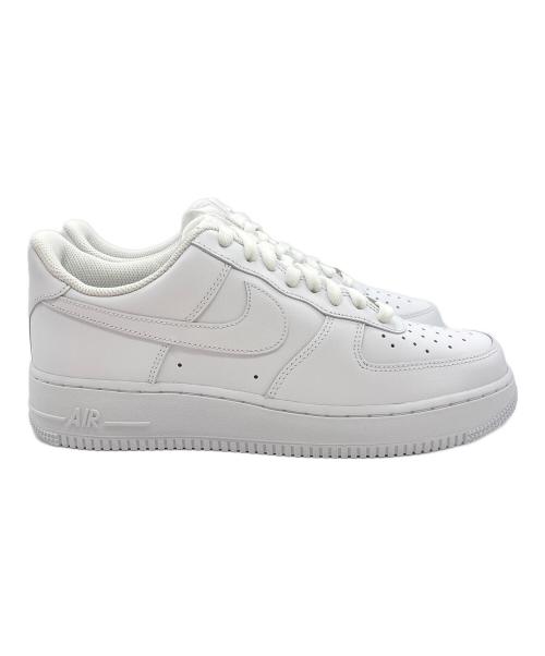 NIKE（ナイキ）NIKE (ナイキ) AIR FORCE 1 '07 WHITE/WHITE ホワイト サイズ:27 未使用品の古着・服飾アイテム