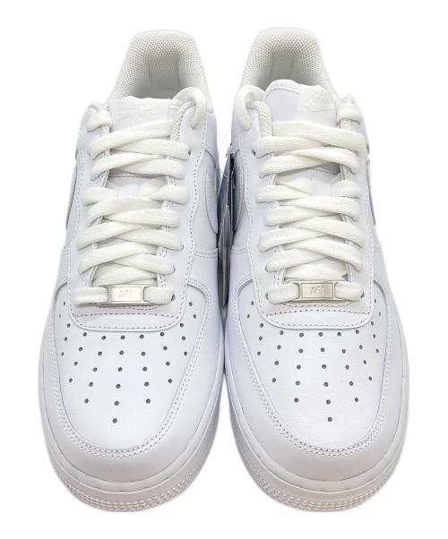 NIKE（ナイキ）NIKE (ナイキ) AIR FORCE 1 '07 WHITE/WHITE ホワイト サイズ:27 未使用品の古着・服飾アイテム