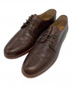 A.P.C.アーペーセー）の古着「3ホールプレーントゥシューズ」｜ブラウン