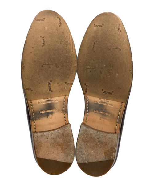 A.P.C.（アーペーセー）A.P.C. (アーペーセー) 3ホールプレーントゥシューズ ブラウン サイズ:40の古着・服飾アイテム